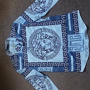 Versace button down shirt